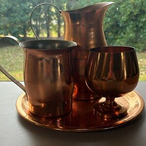 Coppercraft  Drinkware Set
